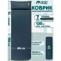 Самонадувающийся кемпинговый коврик Jungle Camp Dreamer 70, серый