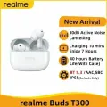 Bluetooth-гарнитура Realme Buds T300, длительное время автономной работы, 50 мс, низкая задержка