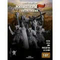 Миниатюры Лагерь Гноллов, Совместимы с НРИ и ДнД, 5 шт.