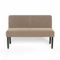 Мини диван-банкетка Мюнхен коричневый в холл, прихожую, на кухню, в зону ожидания