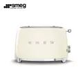 Ретро-тостер SMEG TSF01, для 2 тостов, с подогревом, автоматическое центрирование, 950Вт
