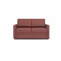 Диван-кровать раскладной PUSHE Бруно 130, жаккард, ягодный Uno Berry
