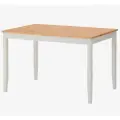 Стол кухонный Lerhamn/Лерхамн (Лым), 118x74, белый/светло-коричневый