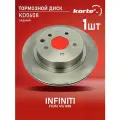 Тормозной диск Kortex для Infiniti FX35 / 45 / Q50 Задний (d - 307mm) OEM 43206EG000, KD0608