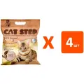 CAT STEP TOFU ORIGINAL - Кэт степ наполнитель комкующийся для туалета кошек (6 л х 4 шт)