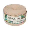 Пряжа ARACHNA Sling Maxi 100% хлопок 300 г 100 м №10 св. бежевый