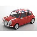 Модель коллекционная SOLIDO Mini cooper 1.3I sport pack with union jack 1997 red white