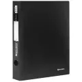 Папка 10 шт в упаковке BRAUBERG на 2 кольцах Стандарт 40 мм. черная до 300 листов 09 мм. 221618