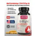 Jarrow Formulas B-Right вег. капс., 130 г, 100 шт., 1 уп.