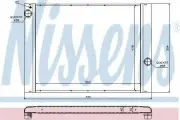 Радиатор BMW E60 2.5-4.0 03- NISSENS 60764