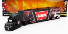Модель коллекционная MAISTO Mack anthem truck warn car transporter 2020, black (длина примерно 25 см)