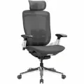 Офисное поворотное кресло SPARX FT-16 Goat Black / Dark Grey