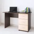 Стол письменный Сити-1 (750х1200х600) цвет Венге/дуб молочный