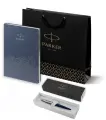 Подарочный набор: Шариковая ручка Parker Jotter Essential, Royal Blue CT и Ежедневник недатированный, синий 1953186