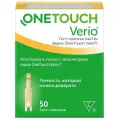 OneTouch тест-полоски Verio, 50 шт.