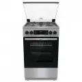Плита газовая Gorenje GGI5C21XF нержавеющая сталь, газовых конфорок 4, духовка: газовая, объем духовки 67л