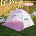 Пляжный зонт UAUMYTV, обратный, pink, складной, 210х120x190 см
