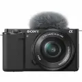 Фотоаппарат SONY ZV-E10 KIT 16-50 BLACK русский меню