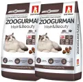 ZOOGURMAN HAIR & BEAUTY для взрослых кошек с птицей (1,5 + 1,5 кг)