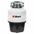 Измельчитель пищевых отходов Bort Alligator XL, электрический, 750 Вт, 3000 об/мин, камера 1.4 л, 50 дБ