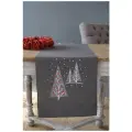 PN-0158415 Набор для вышивания гладью (дорожка на стол) Vervaco Christmas Trees Рождественские елки