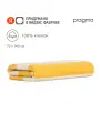 Махровое полотенце Pragma Simso 70х140 см, солнечный жёлтый