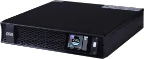 Powercom NXT-3000 ИБП Next, On-Line, 3000VA/3000W, Rack/Tower, 8*IEC320-C13 + 2*C19, LCD, Serial+USB, SmartSlot, подкл. доп. Батарей (2027233)