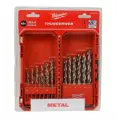 Сверла по металлу Milwaukee THUNDERWEB HSS-G GEN III (1-10 мм) 19 шт.