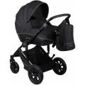 Коляска 2 в 1 Indigo COIN, черный