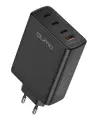 Сетевое зарядное устройство Qumo Energy Charger GaN PD 100 Вт, USB-A + 3 USB Type-C, черный