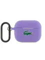 Lacoste для AirPods Pro чехол Liquid silicone Croc Logo Parme