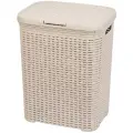 VIOLET Корзина для белья Ротанг 40л (латте) 184020