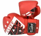 Перчатки боксерские American Crystal (PU) 8 oz цвет: красный, унисекс.