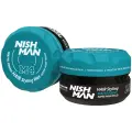 Глина для волос NISHMAN MATTE FINISH SUPER HIGH HOLD WAX M4, 100 мл