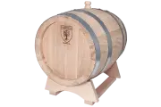 Дубовая бочка с краном и подставкой 15л Partizan производство Сербия, славонский дуб