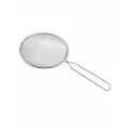 Сито с ободом и ручкой 14см, металл