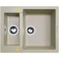 Кухонная мойка Zigmund & Shtain RECHTECK 600.2 речн. песок