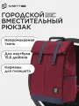 Рюкзак городской для ноутбука NINETYGO College Leisure, темно-красный