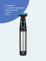 Триммер для стрижки волос Vitumi TR-5GR, 5 насадок, серый металлик