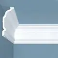 Карниз bello deco потолочный, ударопрочный К21 120х50х2000 мм, белый.