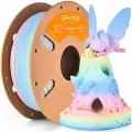 PLA ERYONE Matte Rainbow Радужный матовый Macaron, 1 кг, филамент для 3д принтера