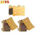 Передние и задние тормозные колодки для мотоцикла 1200cc, набор дисковых планшетов для Yamaha XJR1200 1994-1998 XJR1200SP XJR 1200 SP 1997-98, Front and Rear