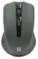Комплект 5 шт, Мышь беспроводная DEFENDER Accura MM-935, 3 кнопки + 1 колесо-кнопка, оптическая, серая, 52936