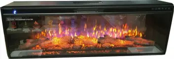 Электрокамин InterFlame Freespace 50 LED FX QZ (встраиваемый очаг Фриспейс 50)