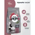 Корм сухой Alphapet WOW Superpremium полнорационный для взрослых собак средних пород (с говядиной и сердцем) 15 кг