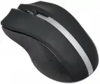Мышь Оклик 615MW черный/серебристый оптическая (1000dpi) беспроводная USB (2but)