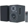 Колонки Music Public Kingdom BS100, Bluetooth v5.3, 100 Вт, пульт, чёрная