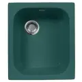 Кухонная мойка AquaGranitEx зелёная M-17 прямоугольная/305
