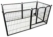 Вольер, Bentfores (6 секций 60 х 70 см, металл, черный, 34020)