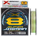 YGK X-Braid Шнур плетеный YGK X-Braid Super Jigman X8 200m #1.2